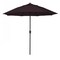 California Umbrella 9' Bronze Aluminum Market Patio Umbrella, Pacifica Purple 194061337769 - alternate 1